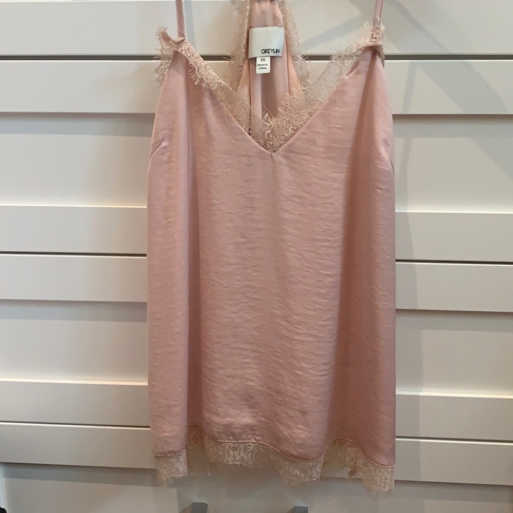 Greylin lace cami top